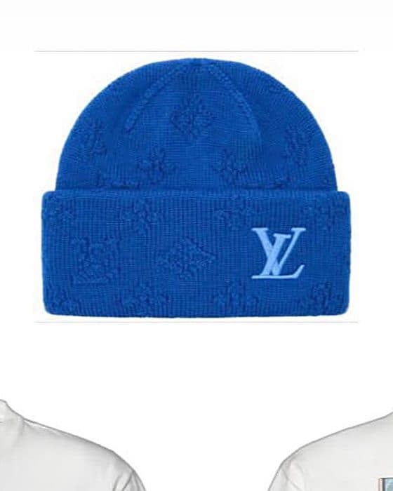 Blue Monogram Beanie, at Louis Vuitton Charleston