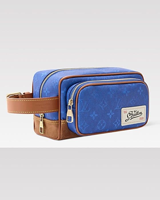 Blue Monogram Dopp Kit, at Louis Vuitton Charleston