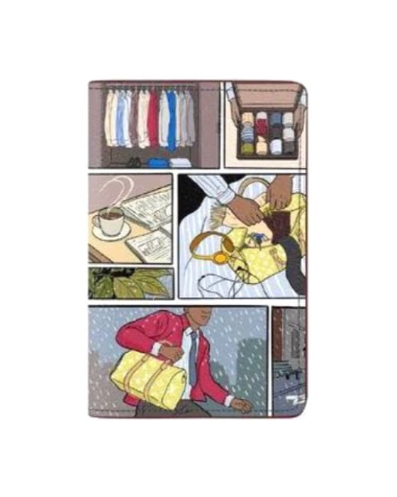 Comic Travel Print Passport Cover, at Louis Vuitton Charleston