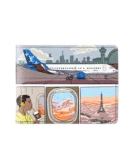 Comic Travel Print Organizer Wallet, at Louis Vuitton Charleston