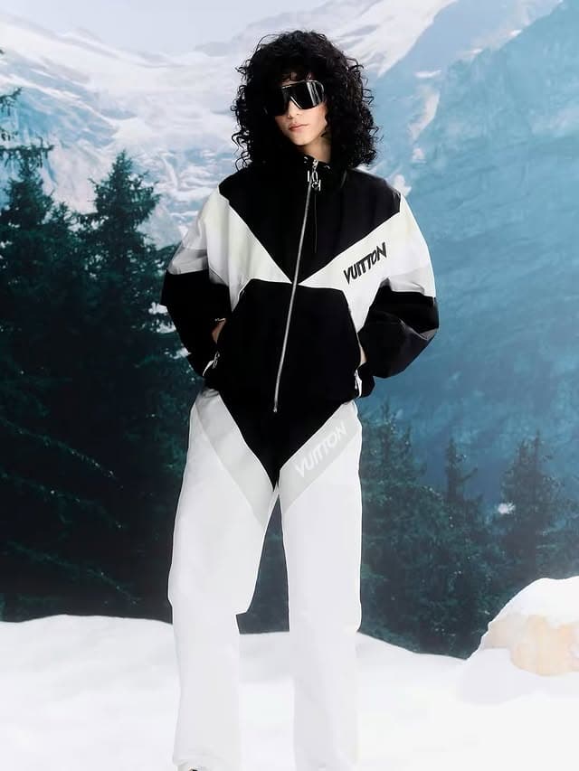 LV Ski 2025 Has Arrived Technical Shells for the Slopes, Knit and Fur Layers…