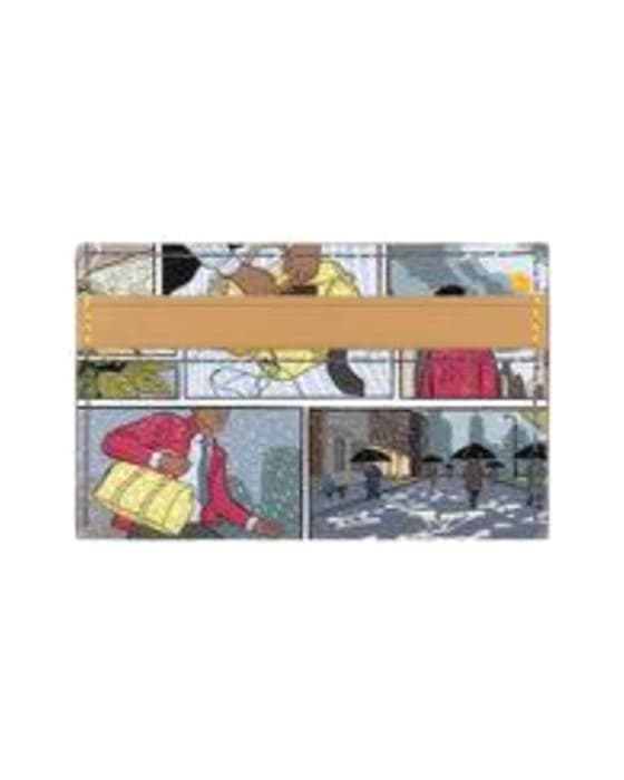 Comic Travel Print Card Holder, advised by Mac Madden at Louis Vuitton Charleston