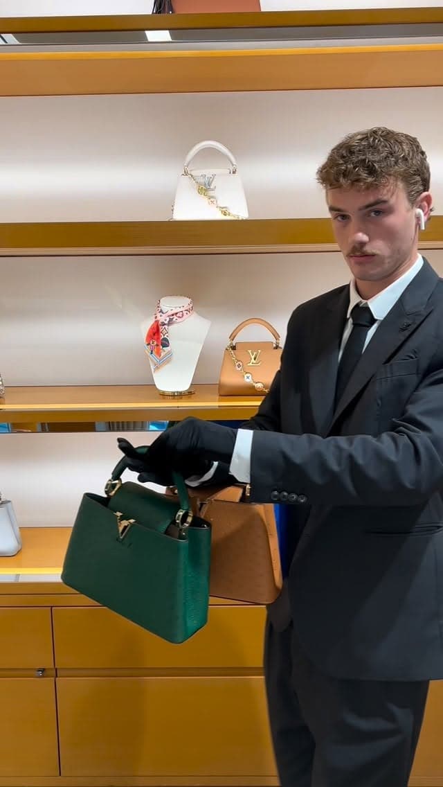 Which Ostrich Capucine is your Favorite?, film still from Mac's channel